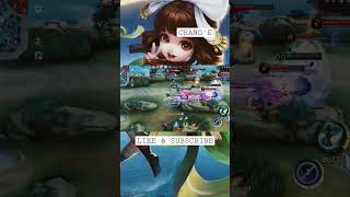 CHANG'E KILLS #mlbbshorts #mlbbclassic #mlbbrankgameplay #mlbbhighlights #mlbbmage #mlbbchange