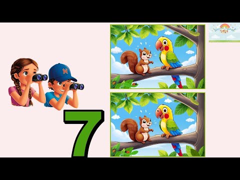 7 Farkı Bul Anaokulu Eğitici Video