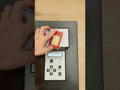 Testing Argor-Heraues Dragon Gold Bar 1 oz  #gold #goldbars