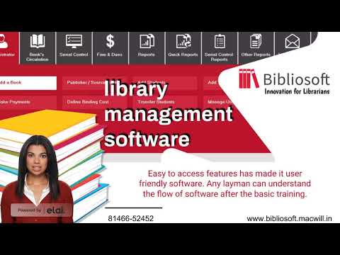 Elevate Your Library's Efficiency with Bibliosoft Library Management Software