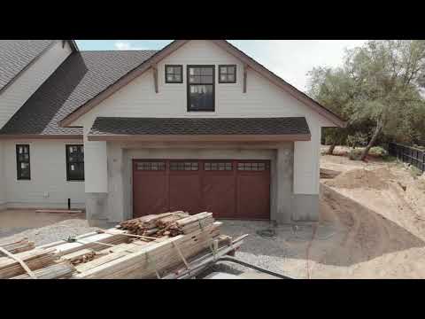 CHI Garage Door with Wood Look on Metal!