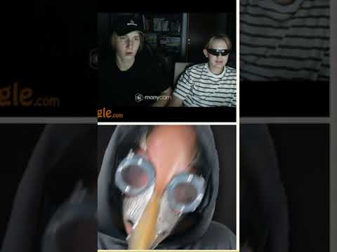 STALKER JUMPSCARE TROLLING on OMEGLE - #shorts