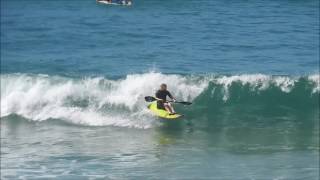 Waveski 1 Small wave in Portugal