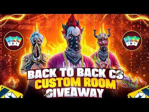 Free Fire😍 Custom Room 🔥Redeem Code Giveaway 💰