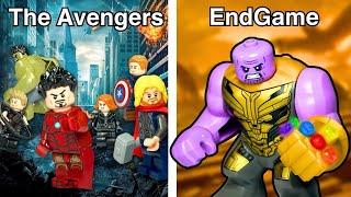 I Built Every Avengers Movie In Lego