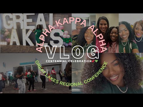AKA VLOG💕💚| REGIONAL CONFERENCE 2024 + STROLLING | ALPHA KAPPA ALPHA