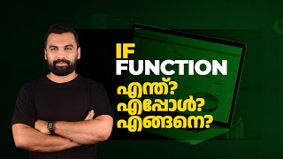 IF, SUMIF, COUNTIF, NESTED IF Function | MS Excel Malayalam