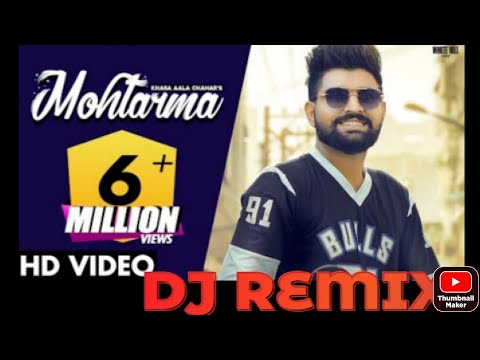 mohtarma ( haryanvi new  dj remix song)