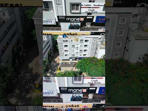 PragathiNagar Drone Shot | Manea The Salon | Drone View  #drone #dronevideo #dronephotography