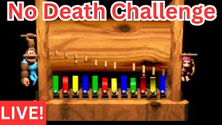 LIVE! Donkey Kong Country 3 No Death Run Attempts on twitch.tv/mrrknight