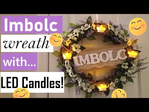 Let's make an IMBOLC WREATH!!!