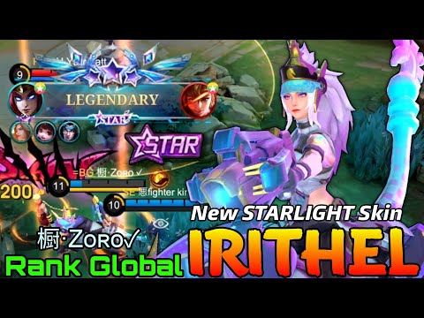 Checkered Knight Irithel New STARLIGHT Skin - Top Global Irithel by 橱·Zᴏʀᴏ✓c- Mobile Legends