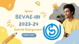 Ignou BEVAE-181 Environmental Studies Solved Assignment 2023-24 | #ignou #ignousolvedassignment