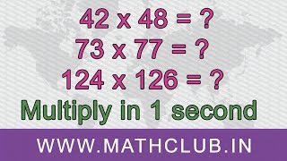 Fast Maths Tips and Tricks - Part 10 - Multiplication of Partially Complementary Numbers