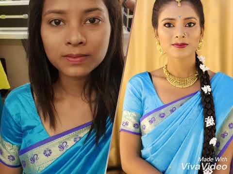 Making of simple Indian look