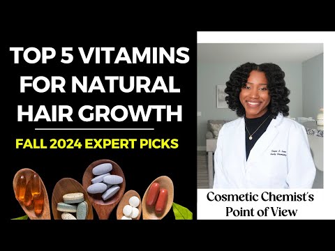 Top 5 Vitamins for Natural Hair Growth | Fall 2024 Expert Picks!