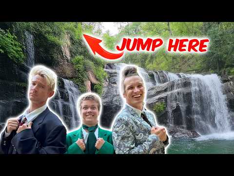 PRO ATHLETES EXPLORE GIANT WATERFALL