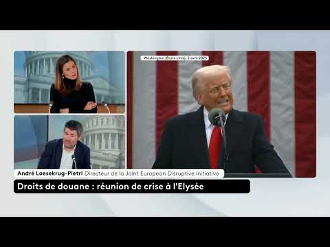 JEDI on France Info TV - 3 April 2025 – full - On the Trade War