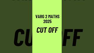 Guest  MATHS Varg 2 CUT OFF | 2025 | MSTST Result | #mptet #varg1 #varg2 #varg3