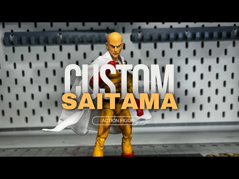 Custom McFarlane Saitama Action Figure