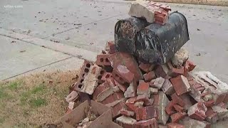 SUV plows into McKinney mailboxes on night of Christmas Eve