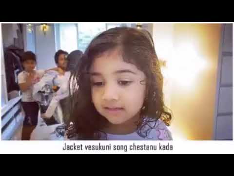 AlluArha Cute dance for Ramulo Ramula  Song