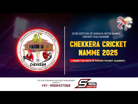 CHEKKERA CRICKET NAMME - 2025 (Final)
