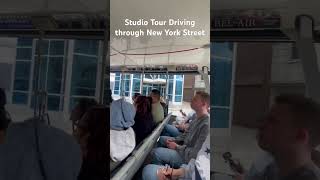 Studio Tour driving through New York Street