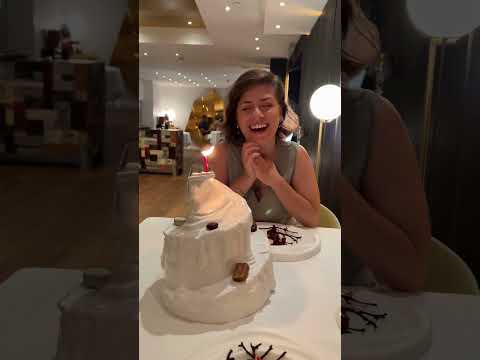 My Birthday Cake at a Michelin Starred Restaurant 🎂⭐