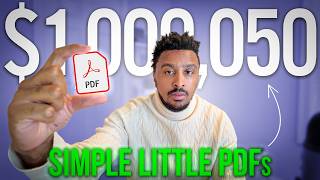 I made $1,000,050 selling simple PDFs lol