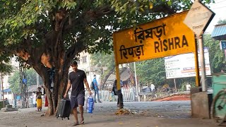Rishra railway station West Bengal, Indian Railways Video in 4k ultra HD