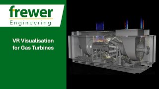 VR Visualisation for Gas Turbines
