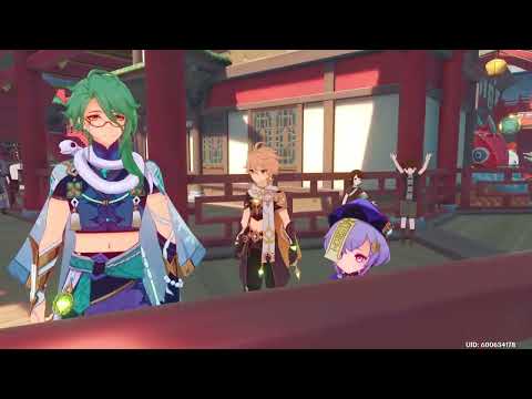 Genshin Impact - Visiting friends after Lantern Rite 3.4