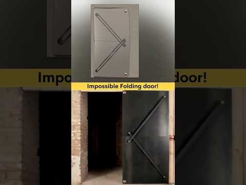 Folding Door Mechanism ✅ Yes or No ❌ #cad #mechanicalengineering #doordesign #furnituredesign #3d