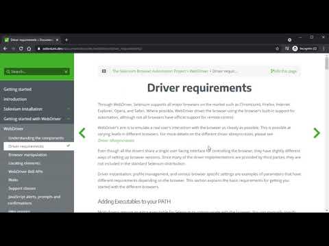 Selenium WebDriver First Script in Eclipse with Java - Part 1