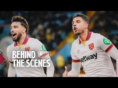 Emerson Secures A Point On The Road ⚒️ | Aston Villa 1-1 West Ham | Behind The Scenes 🎥