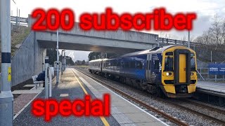 *200 Subscriber special* Trainspotting around Inverness on random dates!