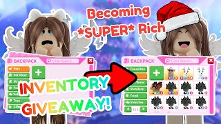 Becoming *RICH* for Christmas in 3 Weeks + INVENTORY GIVEAWAY!