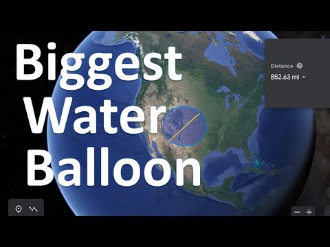 Biggest Possible Water Balloon
