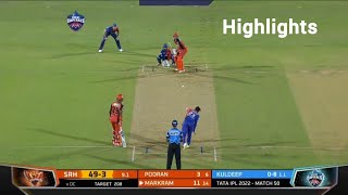 DC vs SRH Full Match Highlights Video | IPL 2022 : Match 50 highlights | srh vs dc match highlights