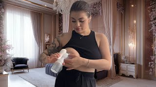 Breastfeeding Tips & pump with Kate【pigeon搾乳機/Breast Pump Tutorial】手動搾乳機の使い方講座 保育士が解説 #育児 #子育て #搾乳