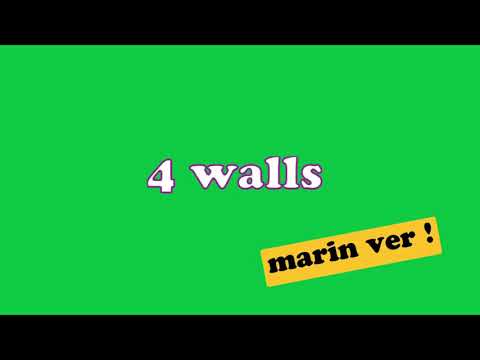 F(x) - 4 Walls ! ( 마린 COVER )