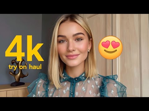 Try on haul transparent 4k|see through/ transparentI bikini try onItry on haul see everything 4k # 3