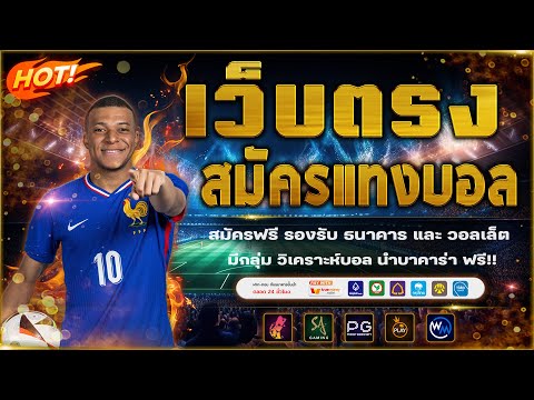 เว็บแทงบอล สมัครแทงบอล เว็บแทงบอลที่ดีที่สุด : แทงบอล 2024
