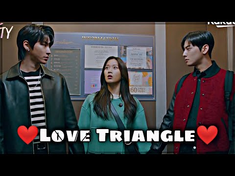 Two Boys Fallen in Love with One Girl❤| True Beauty| Songs Mashup| Korean Love Story| One-Sided Love