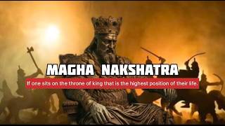 Magha Nakshatra Secrets | Ketu Nakshatra | Leo Horoscope| Vedic Astrology