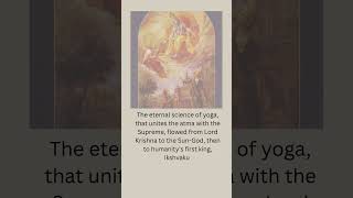 Krishna's gift to humanity#gitawisdom #spiritualawarness #yoga