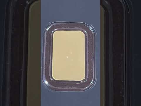 Argor-Heraeus Classic 5 gram gold bar  #goldbars #gold