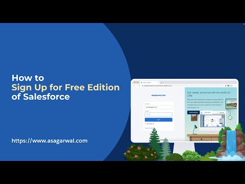 How to Sign Up for Free Edition of Salesforce