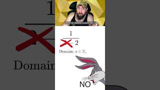 (1/4) How to Find the Domain of Functions #maths #precalculus #mathtutor #mathhacks #mathematics